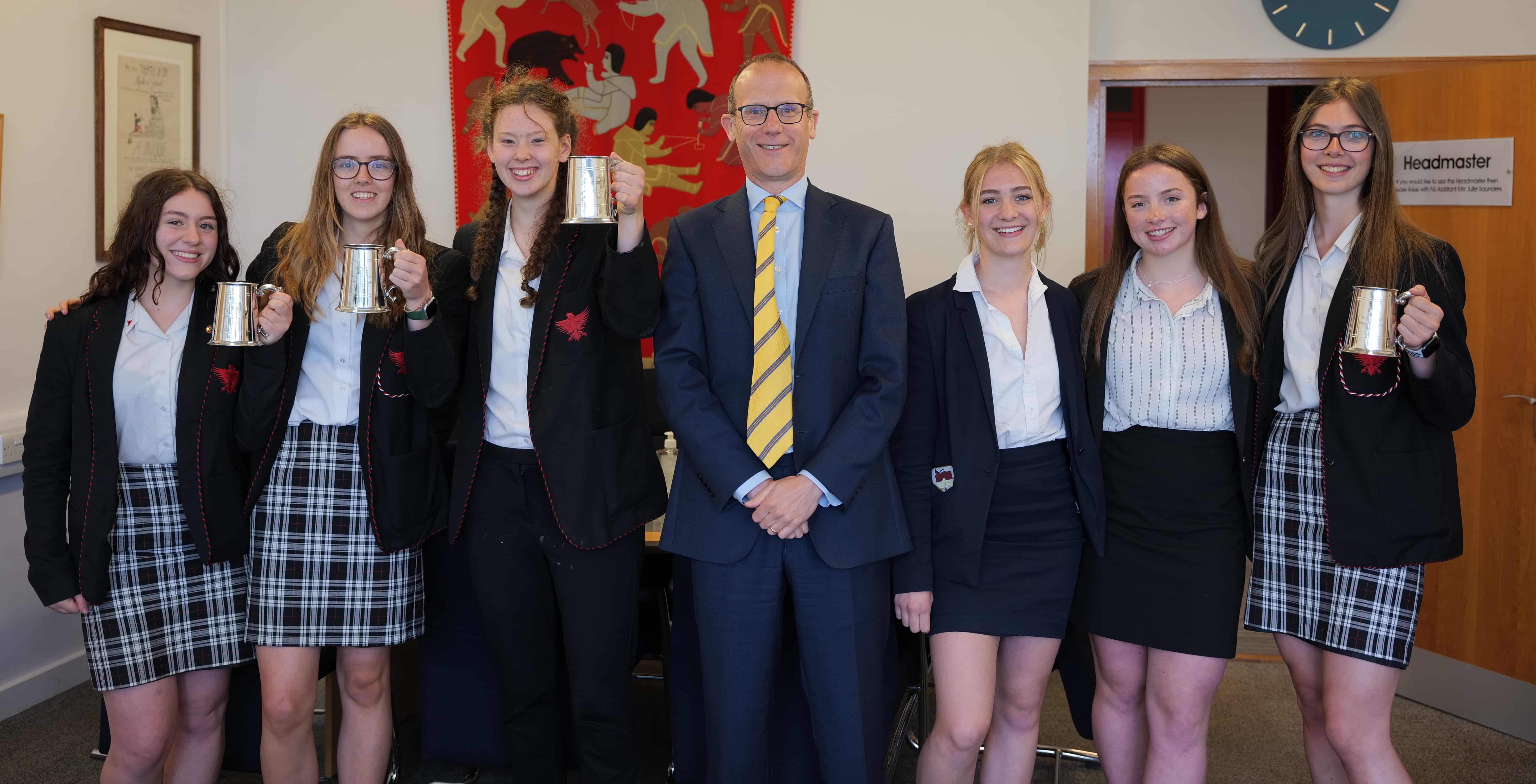 BMS Girls Row to Victory at Bedford Regatta Bedford Modern School